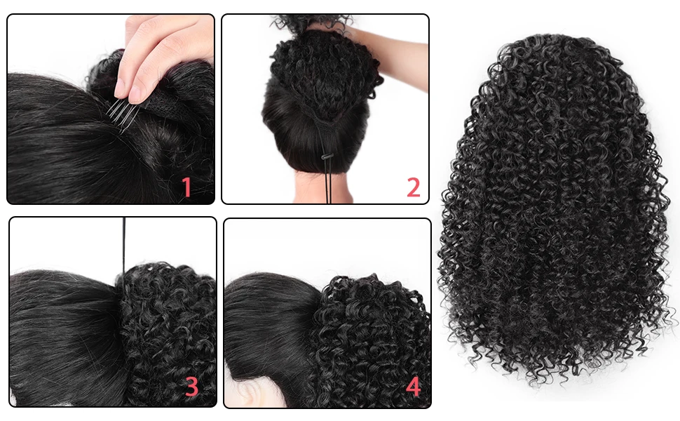 High Quality Apliques e perucas