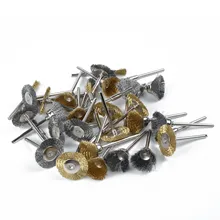 36 шт. 1/8 мягкие войлочные полировочные наборы для полировки заусенцев набор вращающихся составных инструментов