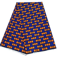 Голландская африканская вощеная ткань принтом Анкара Нигерия настоящий блок воск ткань Чистый хлопок