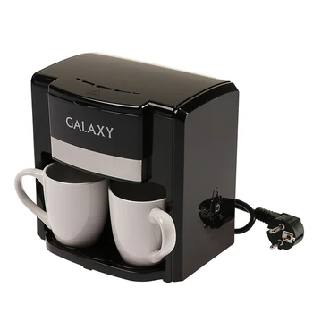 

Coffee maker Galaxy GL 0708, drip, 750 W, 0.3 L, black 3880710