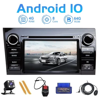 

ZLTOOPAI Car Multimedia Player Android 10 For Toyota Tundra Sequoia 2007-2013 Media Player GPS Navigation + Camera OBD2 MIC
