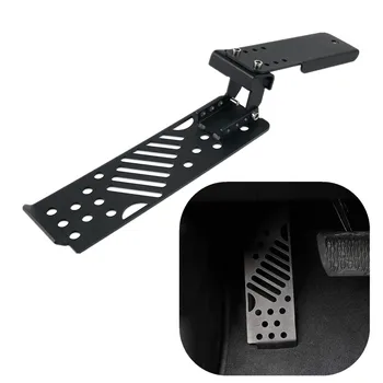 

For Jeep Wrangler JL Metal Black Left Side Foot Rest Pedal Car Accessories 2008-up Car pedal