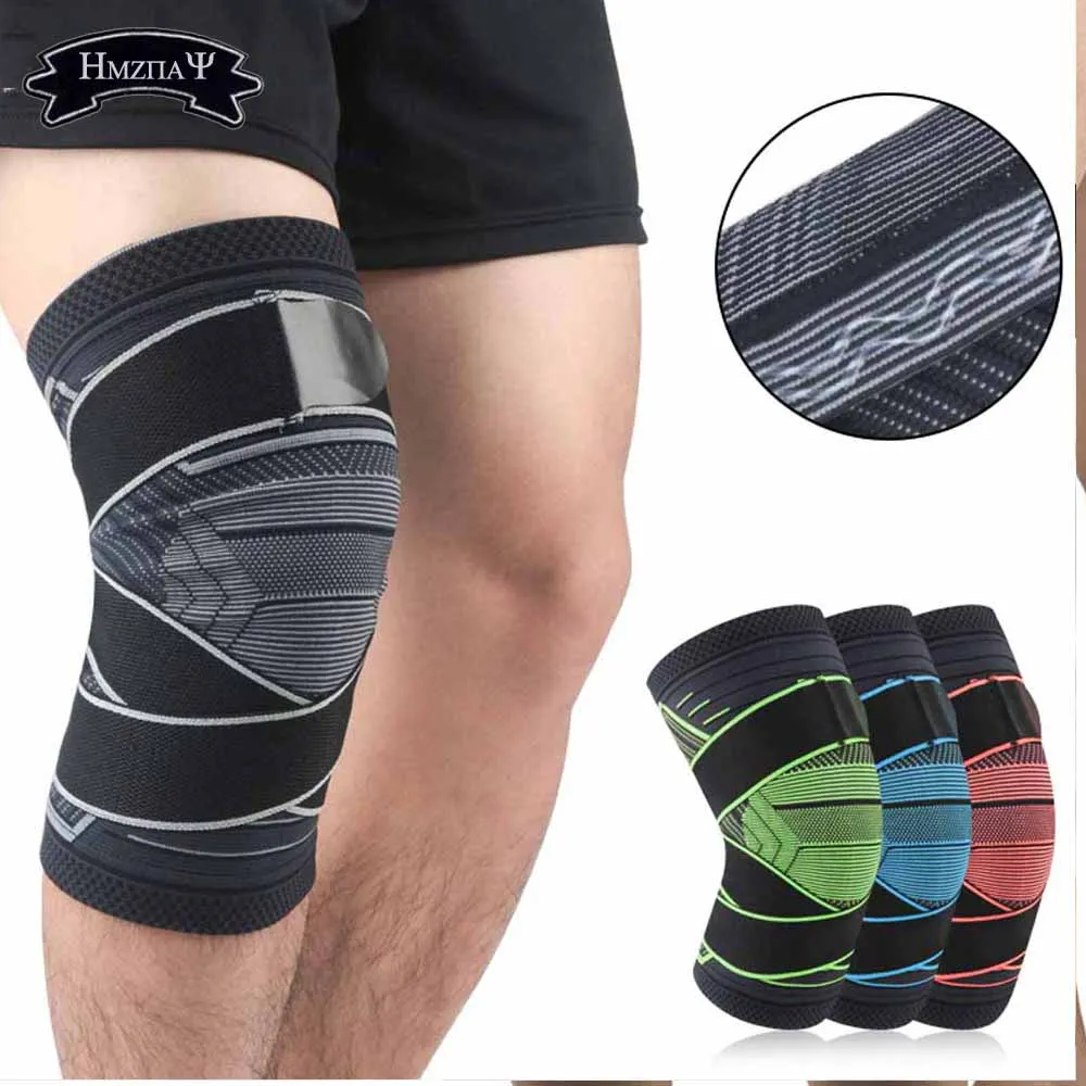 

Бандаж на коленный сустав, силиконовый, нескользящий, для спорта и фитнеса