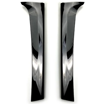 

Back Window Rear Spoiler Side Wing Splitter Trim for Tiguan MK2 2017 2018 Gloss Black 2Pcs