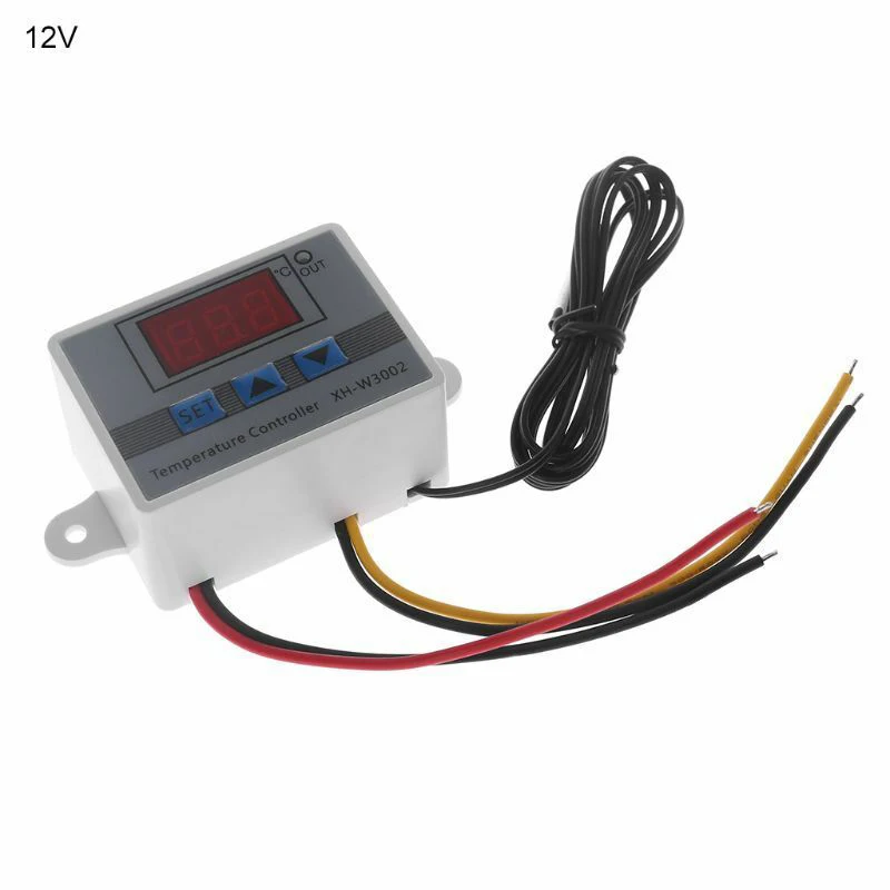 

12V 24V 220V W3002 Digital Temperature Controller 10A LED Thermostat Regulator