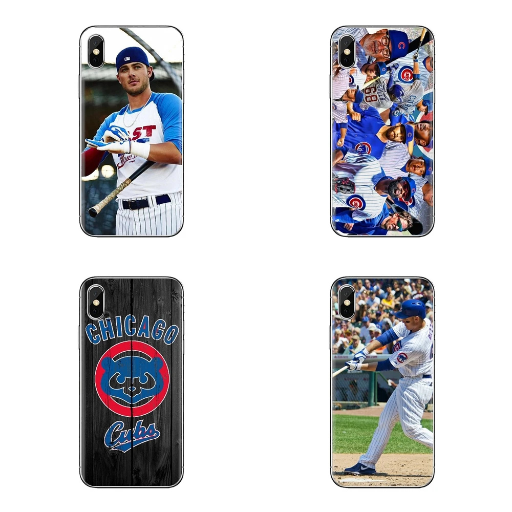 Для samsung Galaxy S3 S4 S5 мини S6 S7 край S8 S9 S10 Plus Note 3 4 5 8 9 Бейсбол Chicago Cubs логотип США