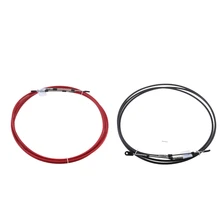 2 шт. дроссельная заслонка пульт дистанционного управления кабель подходит для Yamaha морской/лодки/Canoe-15FT