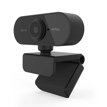 

2MP Webcam 1080P, HDWeb Camera with Built-in HD Microphone 1920 x 1080p USB Plug n Play Web Cam, Widescreen Video For Video