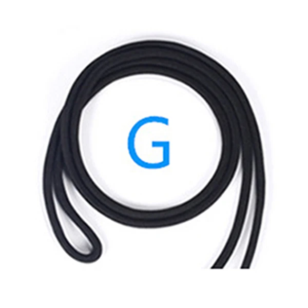 Прозрачный ТПУ сотовый Чехол для телефона с шнурком ожерелье Регулируемый ремешок веревочный Шнур для iphone 5 6 7 8 plus x xs xr xs max Новинка - Цвет: G