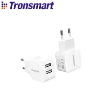 Tronsmart W02 быстрое зарядное устройство 12 Вт двойное USB зарядное устройство мини зарядное устройство Быстрая зарядка для Xiaomi, iPhone Xs, iPad Pro, samsung, huawei