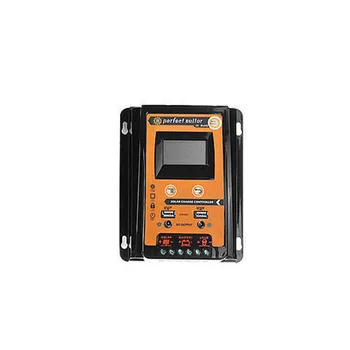 

12V 24V LCD Display Electrical Universal Intelligent 30A 50A 70A Dual USB Solar Charge Controller Automatic Identification
