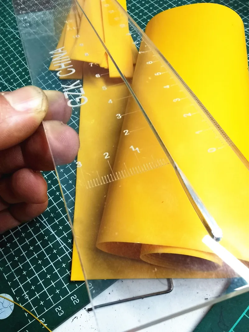 Acrylic Universal Taper Template Essential Tool Shooters