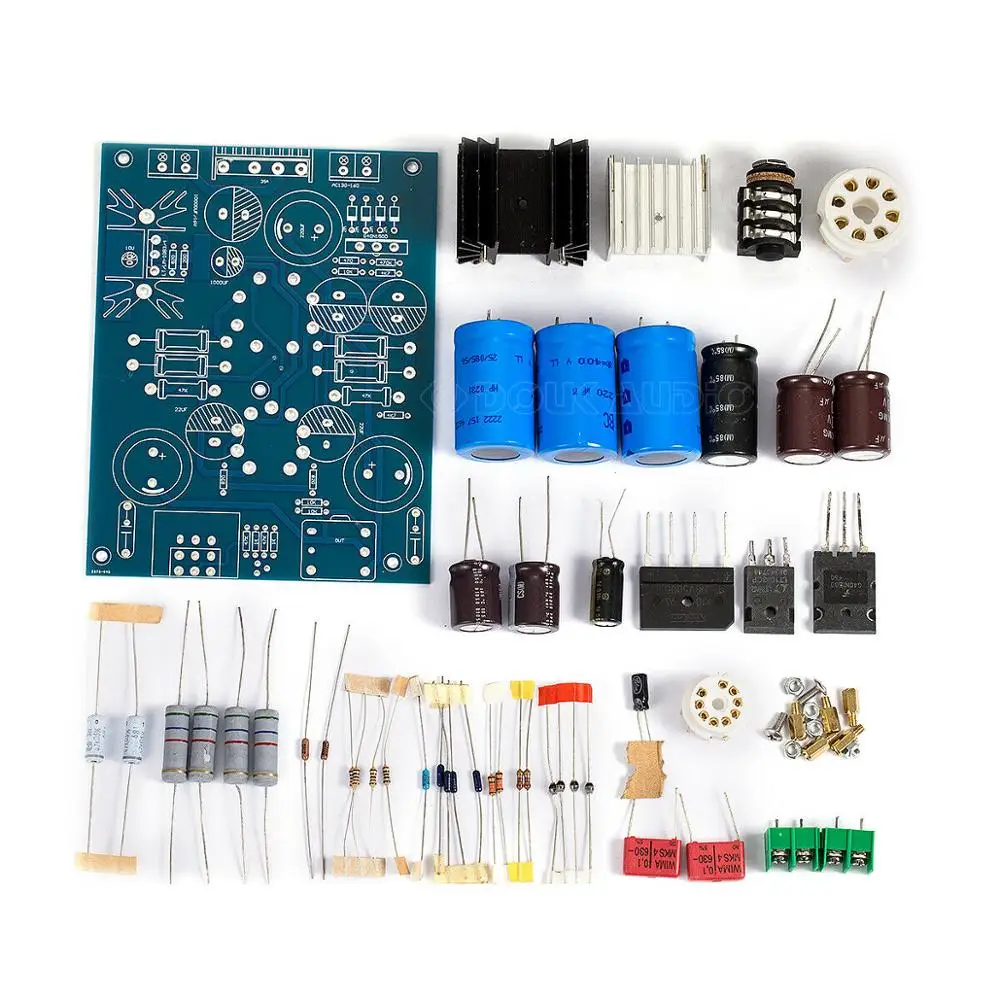 Douk audio HiFi 6N5P 6N11 Vacuum Tube Headphone Amplifier Board DIY KIT Single end Class A Amp