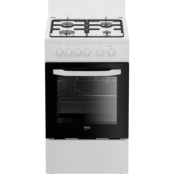 

Gas stove Beko ffss52010gw, electric oven, White