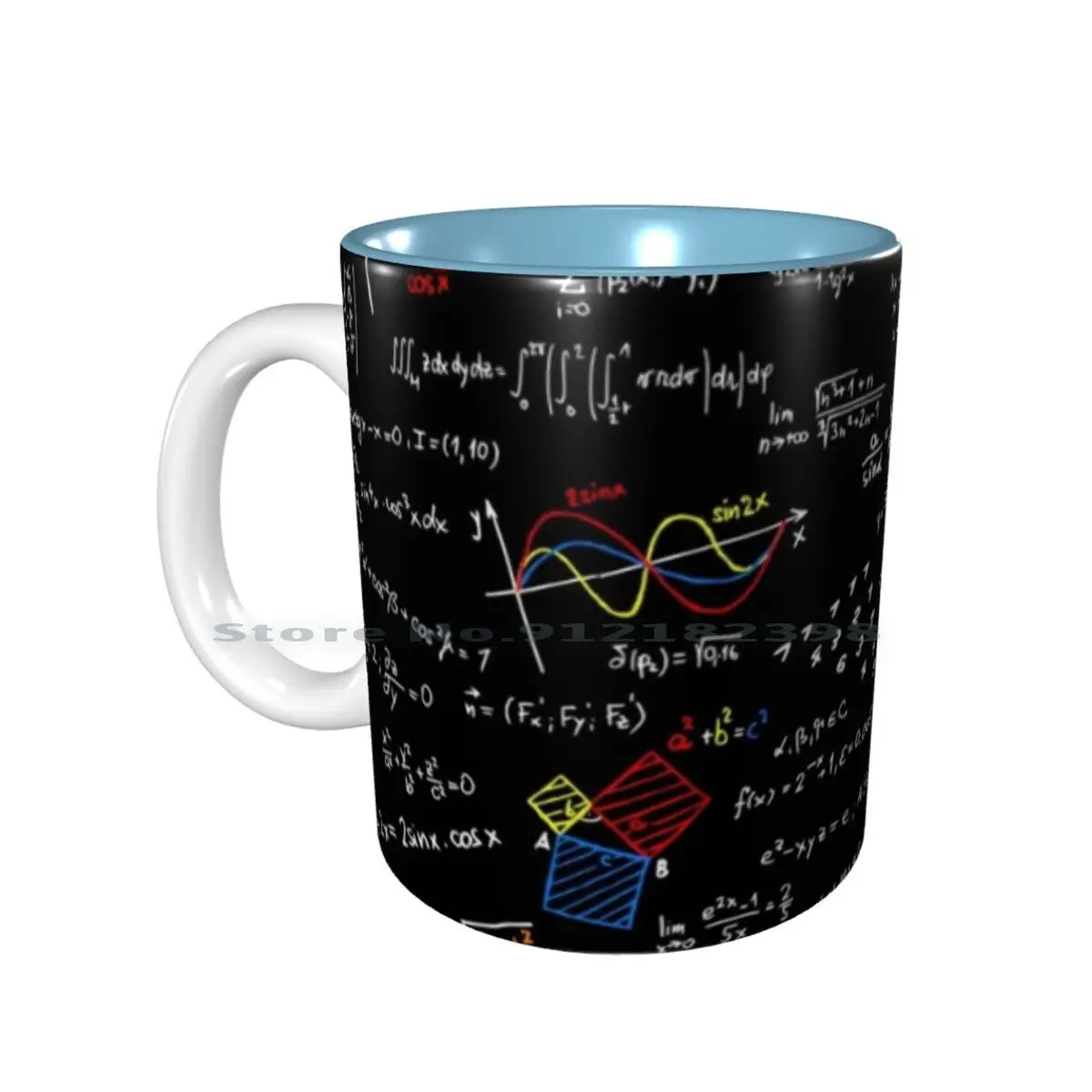 Physics Equations Ceramic Mugs Mon Science