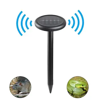 

Pest Repellents Solar Energy Ultrasonic Outdoor Garden Solar-powered Ultrasound Rat Repeller Snake-bird Mosquito Repeller M6CE