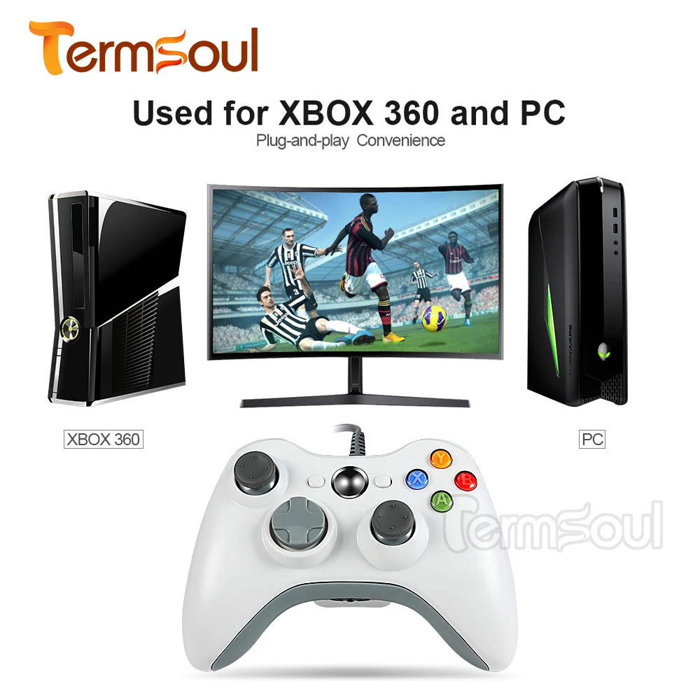 1 шт. SL11 Проводной USB коврик джойстик игровой контроллер для Microsoft Xbox 360 и ПК Windows|game