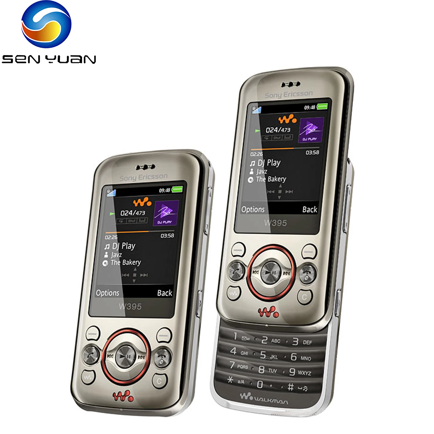 original-sony-ericsson-w395-2g-mobile-phone-unlocked-20''-display-2mp-gsm-850-900-1800-1900-fm-radio-bluetooth-cellphone