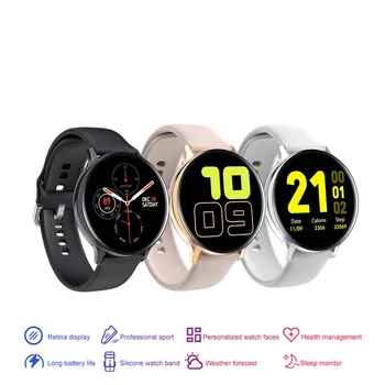 

S20 1.4 Inch Full Touch Smart Watch Men Women IP68 Waterproof Watches Heart Rate Blood Pressure Sports Smartwatch for Smartphone