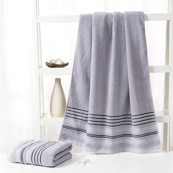 

Wrap Body Towel Microfiber Cotton Wearable Super Absorbent Sauna Stripe Thick Bath Towel Soft Toalhas De Banho Towels DE50MJ
