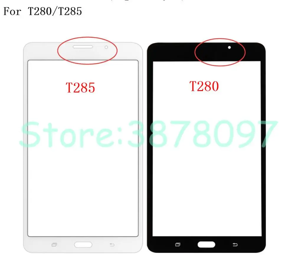 Сенсорная панель для планшета Samsung Galaxy Tab A 7 0 2016 T285 T280 ЖК-экран внешнее стекло