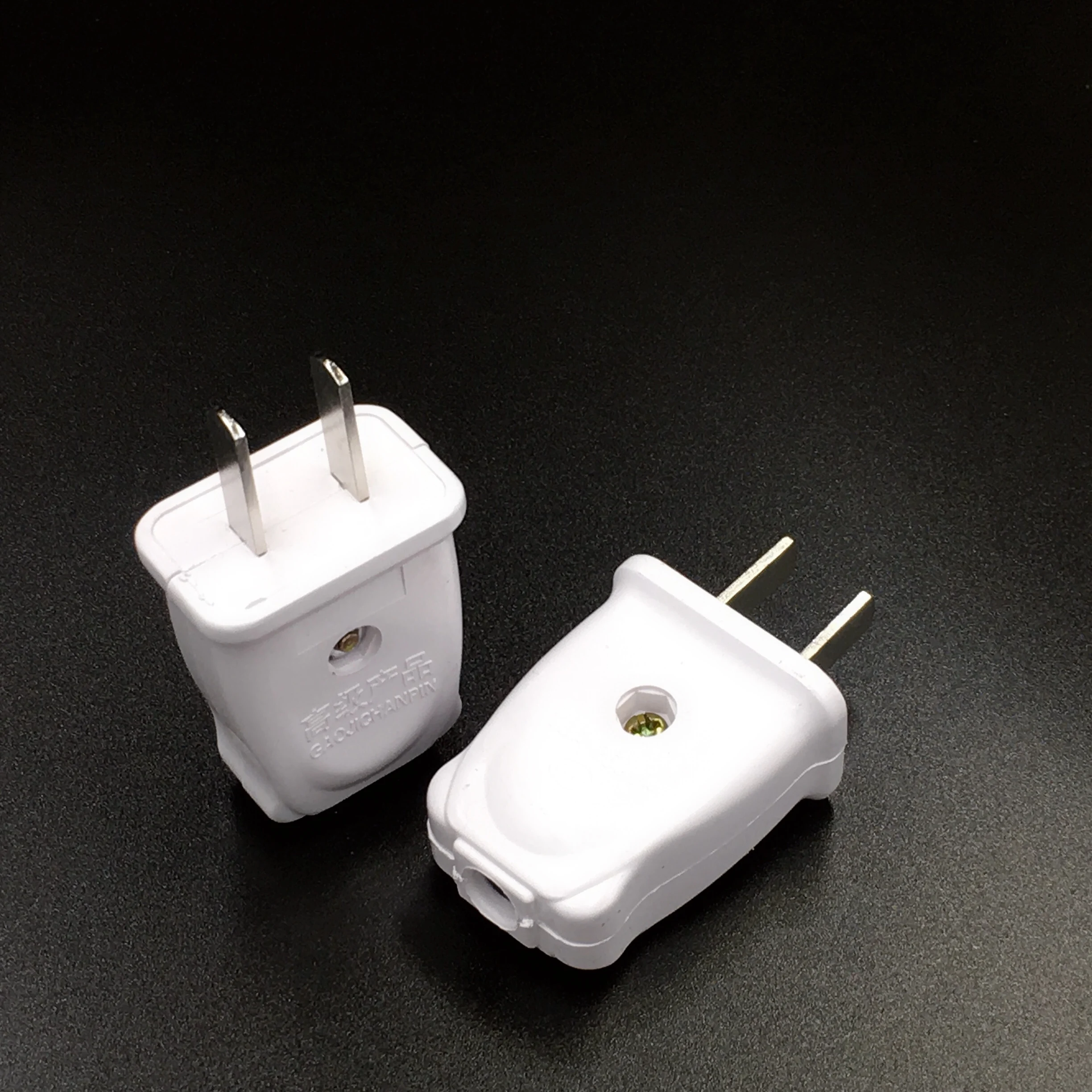 20pcs Rewirable AU US Rotatable 2pin plug Wall AC Detachable Electrical AU Plug Australia New