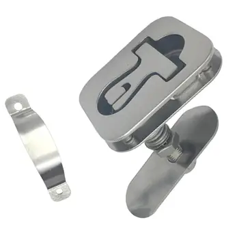 

T-Handle Pull Ring Hardware Storage Latch Folding for Boat Yacht Accessories