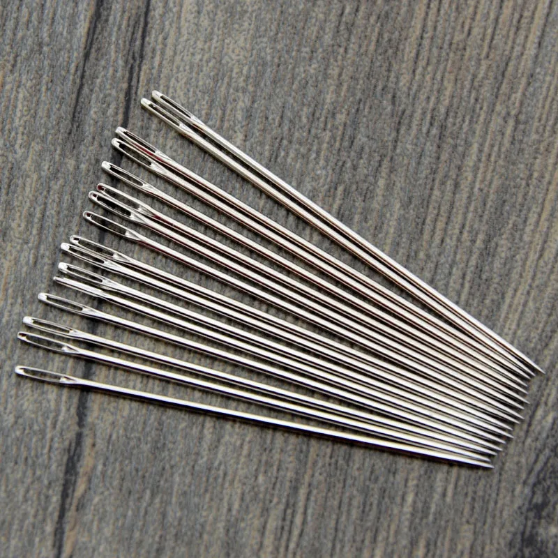 

ZOTOONE High Hardness Steel Sewing Needle Stainless Steel Cross Stitch Embroidery Sewing Clothes Needles Hand Household Tools G