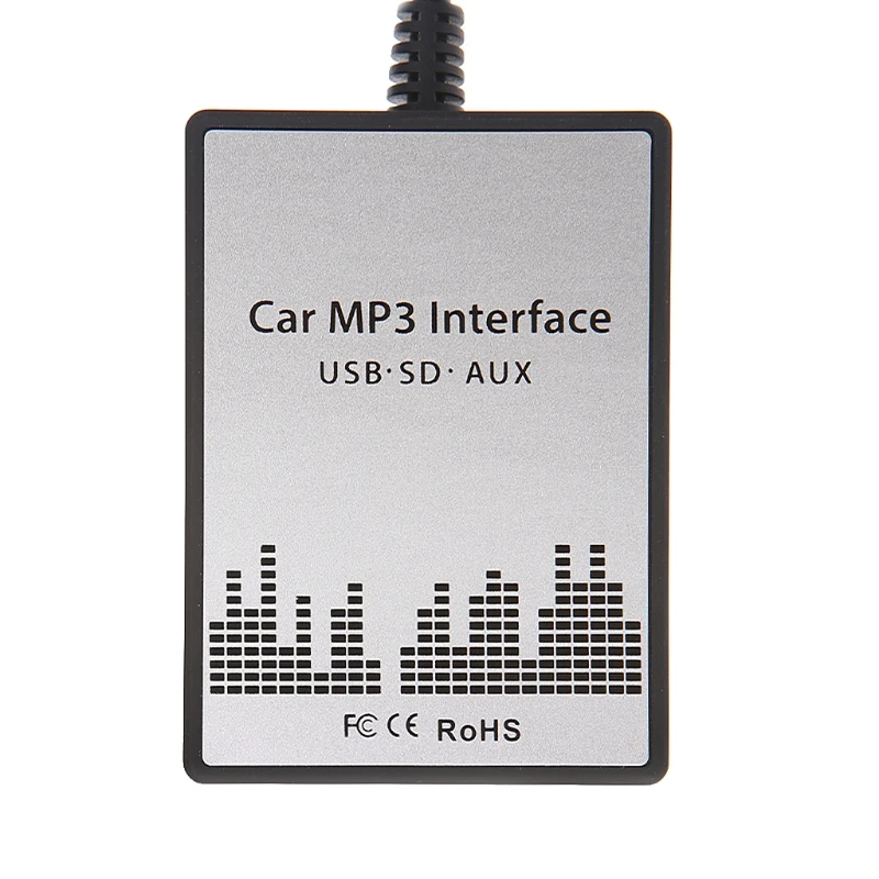 USB SD AUX Автомобильный MP3 музыкальный интерфейс Автомобильный плеер адаптер CD машина изменения для peugeot 106 206 RD3 Citroen C3 C4 C5 8PIN YHQ