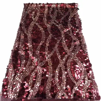 

2019 Latest French Nigerian Laces Fabrics High Quality Tulle African Laces Fabric Wedding African French Tulle Lace ZJ013