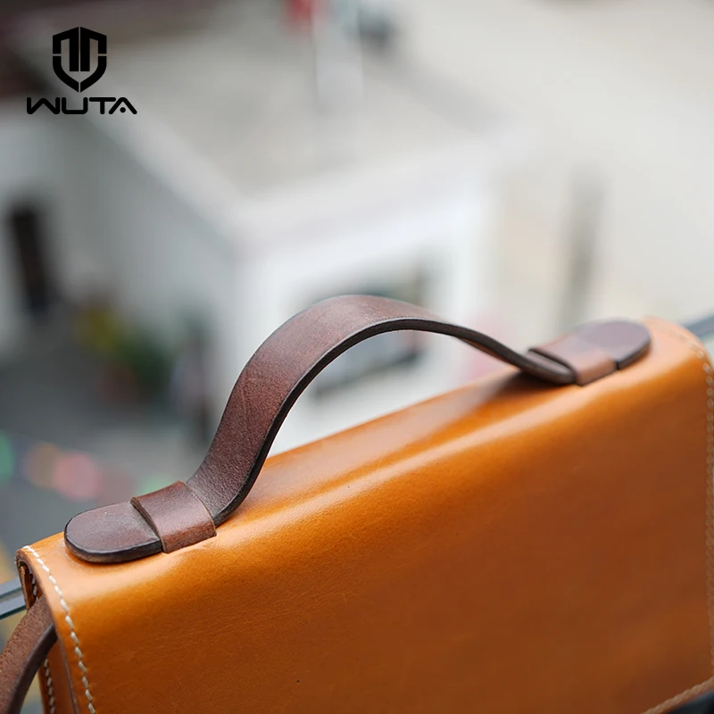 Ремень WUTA из натуральной кожи ширина 15/20/25/30 мм для рюкзака|veg tanned|genuine leatherveg tan leather