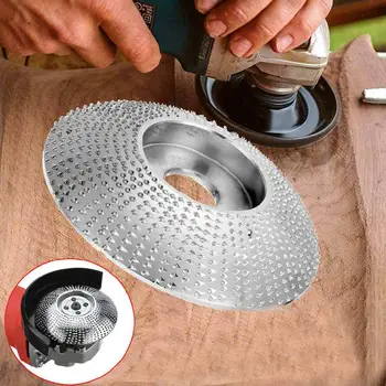 

Wooden Grinding Wheel Angle Grinder Disc Carving Sanding Shaping Abrasive Tool