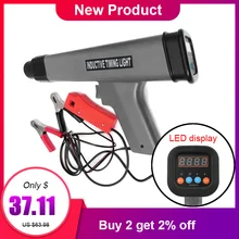 12 В Профессиональный Автомобильный цифровой светильник с датчиком времени, зажигание, стробоскоп, индуктивный светильник с датчиком времени, светодиодный дисплей