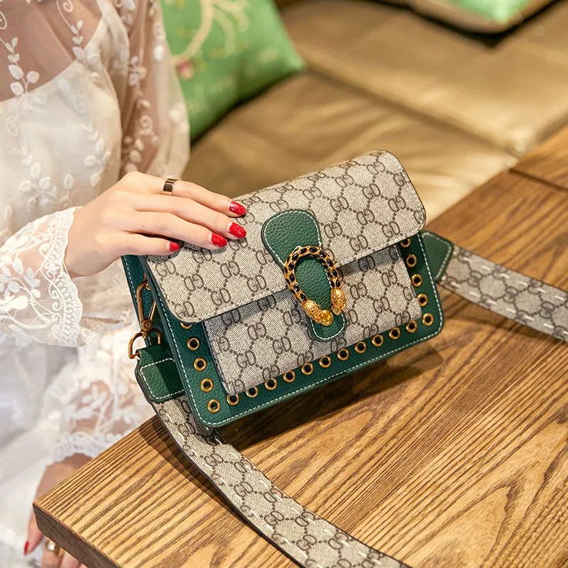 

Single-shoulder Bag for Women New Style 2018 Cool Charm Crossbody/shoulder Bag Square Sling Bag Fashion Charm Women's Messenger
