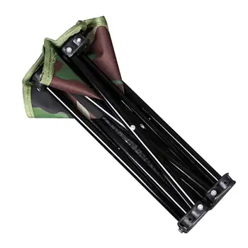 

Oxford Cloth Camouflage Folding Chair Portable Folding Stool Folding Chair Fishing with Carry Bag Travel Iron Garden Beach