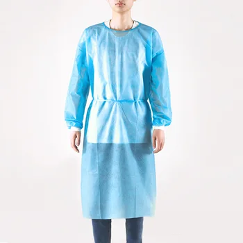 

10pcs/set Disposable Isolation Clothes Non-woven Security Protection Suit