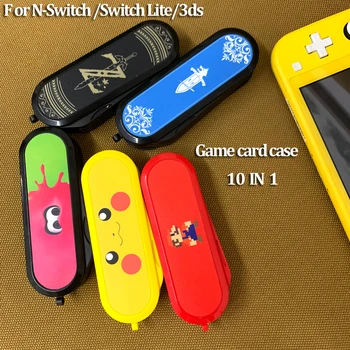

New Arrive for Nintend Switch Accessories Portable Game Cards Case Shockproof Hard Shell Storage Box For Nintend Switch Lite NS