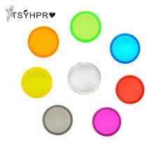 Classeurs de disques colorés 18mm/24mm, 100 pièces, anneaux de liaison en matériau ABS pour Notebook CX19 004