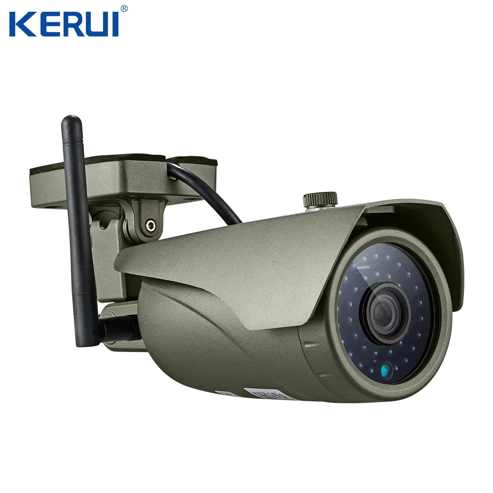 KERUI W20 New Model Wireless Touch Panel WiFi GSM Security Burglar Alarm System APP RFID Card Wifi IP Camera Smart Socket Siren