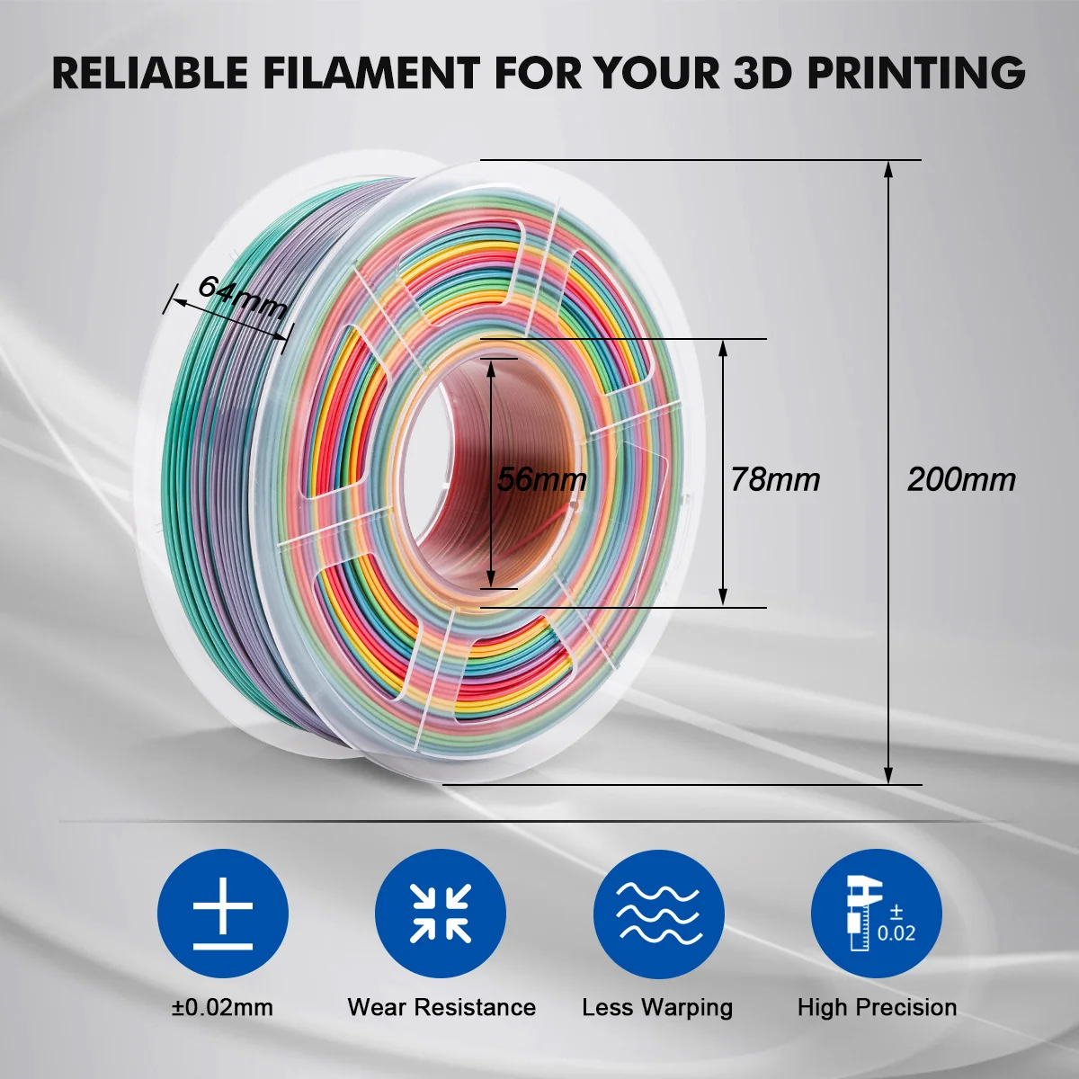 AliExpress - Back to School Sale] JAYO 10 pack (11kg) smorgasbord. PLA,  Silks, Meta, Rainbow, PETG, etc - from $6.93/kg : r/3dprintingdeals