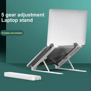 

Lightweight Laptop Cooling Stand Plastic Vertical Laptop Stand Foldable Tablet Stand Bracket Laptop Holder for Laptop