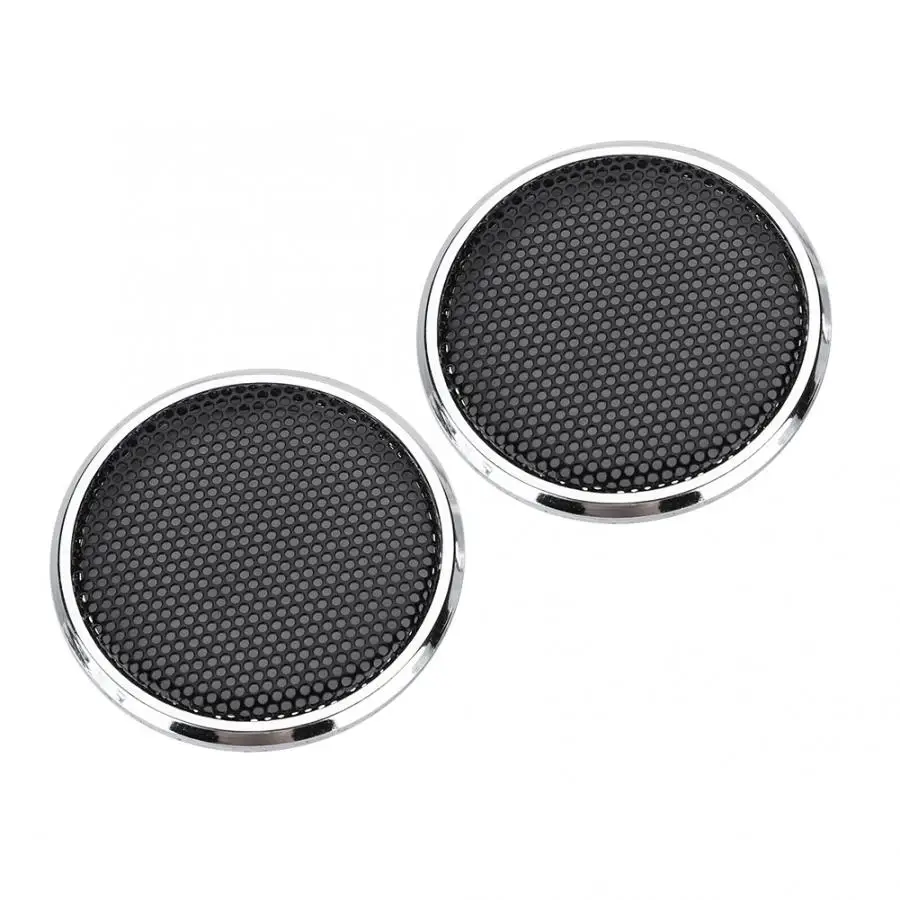 

2PCS 1 inch Black Replacement Round Speaker Protective Mesh Net Cover Grille Circle Speaker Accessories Audio Speakers Decoratio