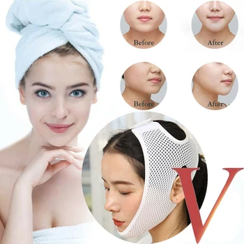 

Face Lift Slimming Belt V Face Chin Cheek Lift Up Slimming Slim Mask Bandage