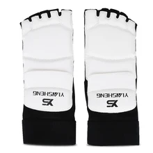 

Adult/Kids Taekwondo Sparring Boxing Half Toe Foot Guard Protector Cover (S Foot Guard)