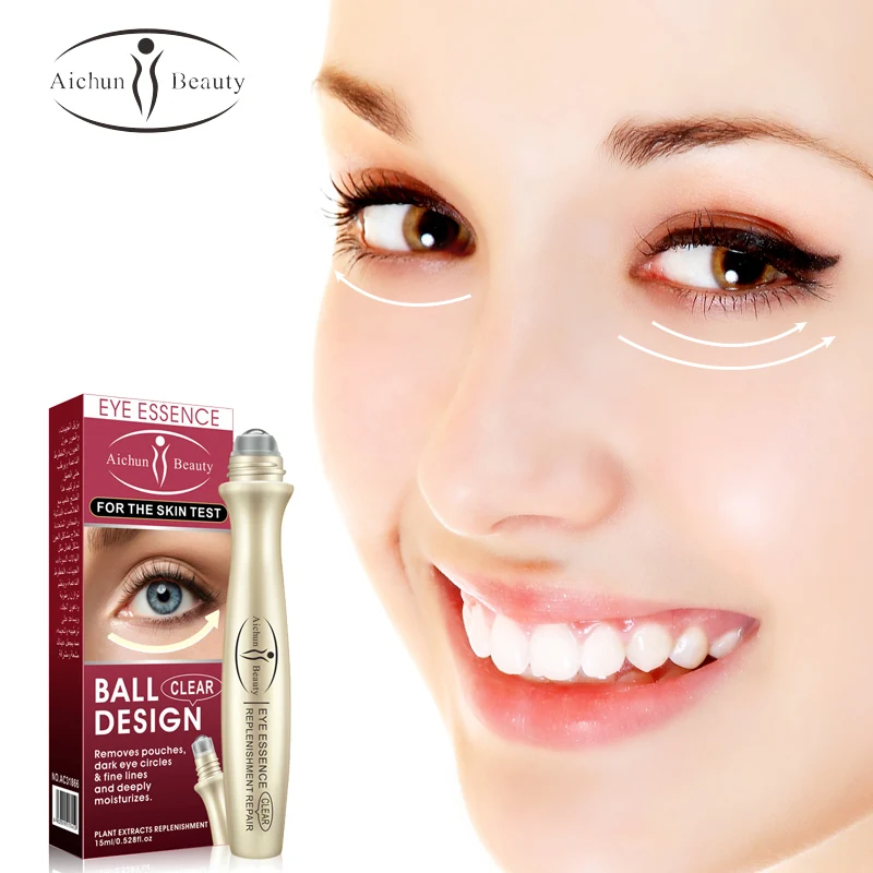Eye Serum Remove Dark Circles Rolling Beads Eye Cream anti inflammatory Remove Fat Particles Moisturizing Around 1