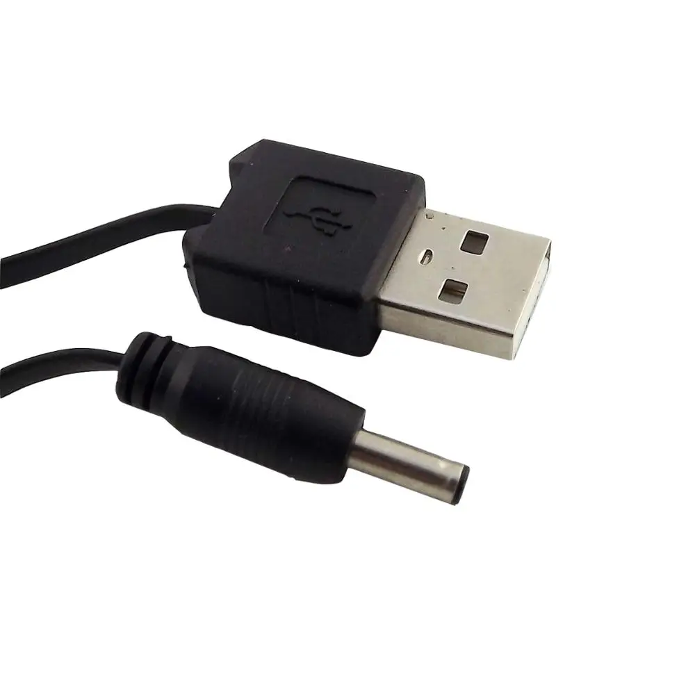 

20pcs 1m/3ft USB 2.0 A Male to 3.5mm x 1.35mm Male Plug DC Power Supply Charger Retractable Connector Cable