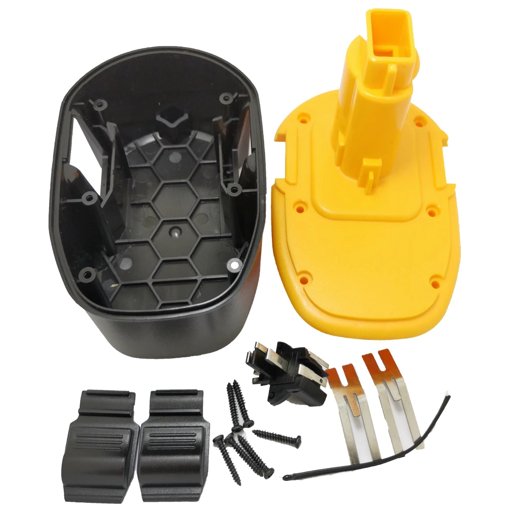 

For Dewalt 18V 20V Li-ion Battery Plastic Case 3.0Ah 4.0Ah DCB200 DCB201,DCB203,DCB204 Li-Ion Battery Cover Parts