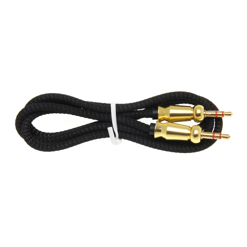 AUX Stereo Car Audio 3 5mm Cables Male to Male Extension Aux Cord 1M for iPhone Samsung Cellphone For Headphone Speaker MP4
