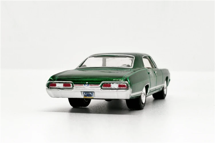 Greenlight 1: 64 Chevrolet Impala спортивный седан 1967 зеленый Сверхъестественное без коробки