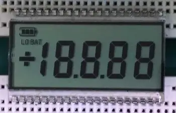

40PIN HTN Positive 4-1/2 Digits Wide Temperature Segment LCD Panel 3.3V